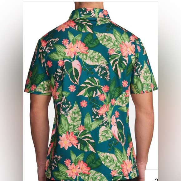 Bad Birdie Men's Golf Polo Size Large Style Bad Botanist - Picture 3 of 9